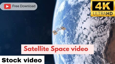 FREE SATELLITE ORBITING EARTH VIDEO EDITING - VFX - ANIMATION STOCK ...