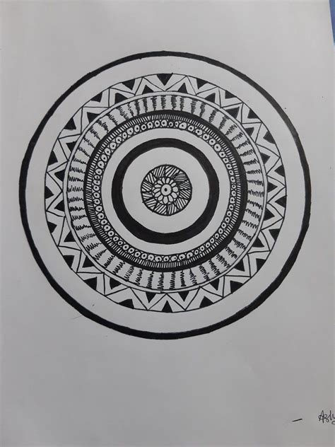 mandala art for beginners easy - Estela Stringer