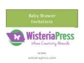 Baby Shower Invitations