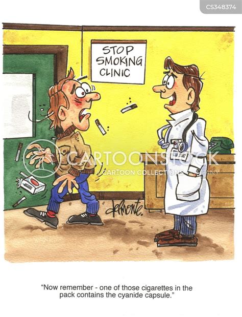 Quit Smoking Quitting Smoking Cartoons and Comics - funny pictures from CartoonStock