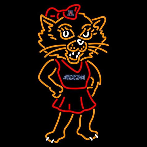 Custom Arizona Wildcats Mascot Pres Logo NCAA Neon Sign Neon Sign USA – Custom Neon Signs Shop ...