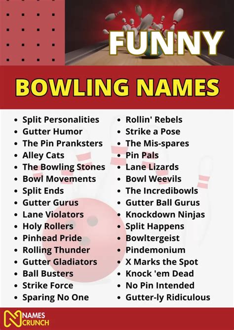 Funny Bowling Names [380+ Clever Ideas] - Names Crunch