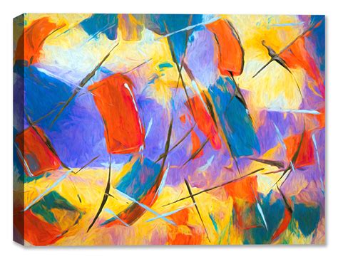 The Dance - Abstract Art on Canvas - Canvas Art Plus