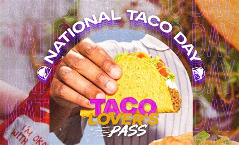 Taco Bell Brings Back The Taco Lover's Pass for National Taco Day