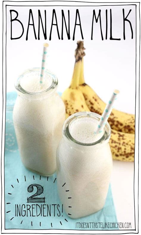 How To Make Banana Milk At Home - Banana Poster