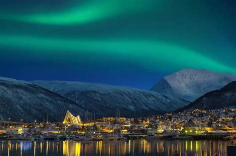 Gatwick: The stunning city in Norway with a white Christmas where you can see Northern Lights ...