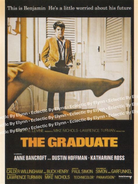 1967 THE GRADUATE Movie Poster Vintage by EclecticByElynn on Etsy