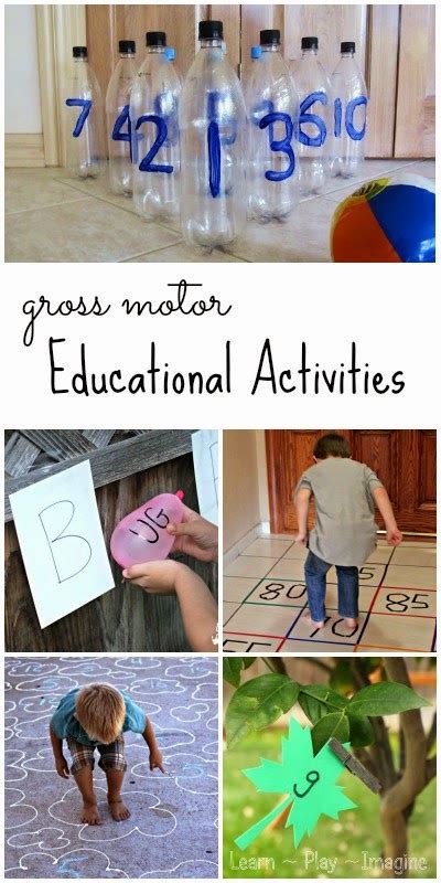 Educational Gross Motor Activities ~ Learn Play Imagine