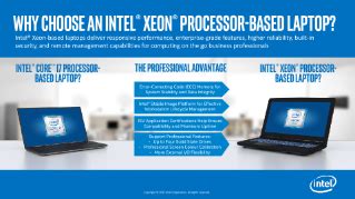 Why Choose an Intel® Xeon® Processor-Based Laptop?