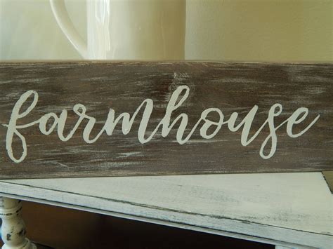 Farmhouse wooden sign, home decor wooden sign, rustic home decor, farmhouse style decor ...