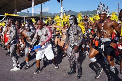 Trinidad and Tobago Carnival Marches to Many Tunes - Traveling Boy