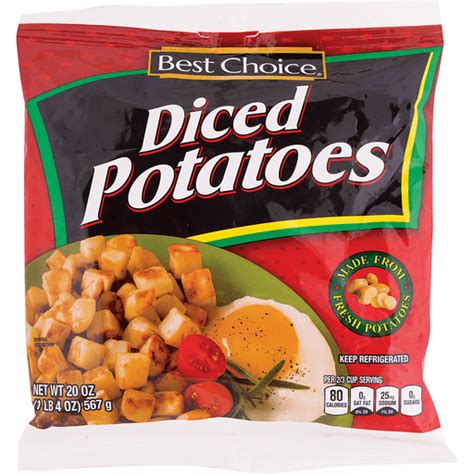 Best Choice Diced Potatoes | Frozen Potatoes | Houchens Market Place