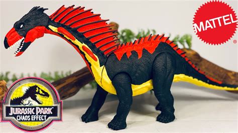 Mattel Chaos Effect Amargospinus Custom/Repaint!! Jurassic Park - YouTube