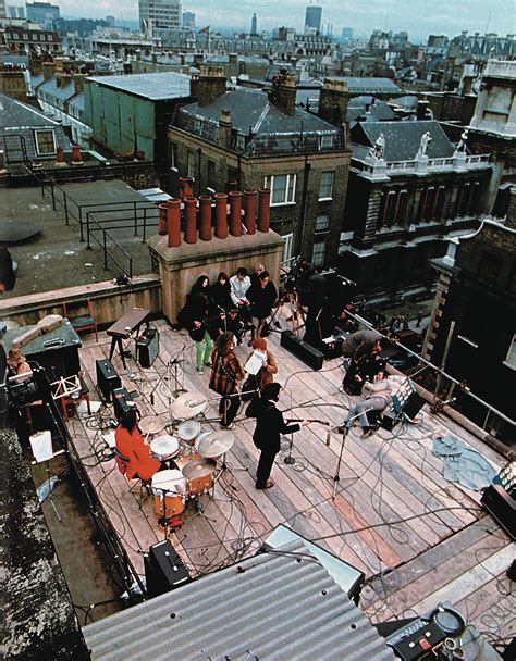 The Beatles' rooftop concert - 30 January 1969 | Os beatles, Beatles ...