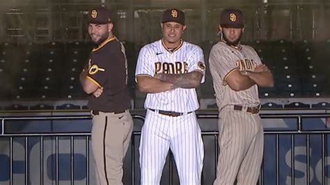 Padres unveil new brown uniforms