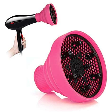 Universal Collapsible Hair Dryer Diffuser Attachment- Salon Grade tool,Lightweight Foldable ...