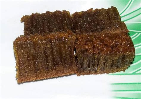 Resep Cake caramel pandan (sarang semut) oleh Retna Rm - Cookpad