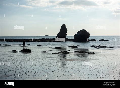 Beaches in Brittany France Stock Photo - Alamy