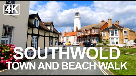 Southwold Town and Beach Walk 4k - Best Places to Visit in the UK - YouTube