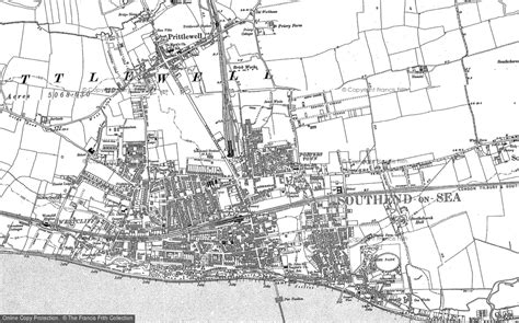 Old Maps of Southend-on-Sea, UK - Francis Frith