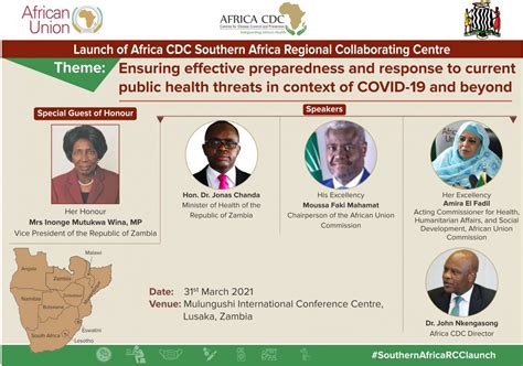 Africa CDC launches Southern Africa Regional Collaborating Centre ...