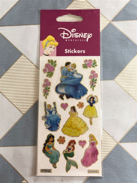 Disney Princess Stickers - Etsy