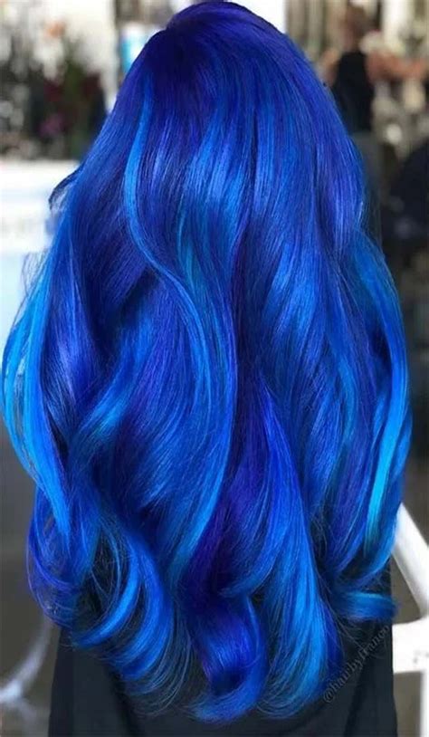 Top 10 best blue hair color | cleverstyling | Dyed hair blue, Hair ...