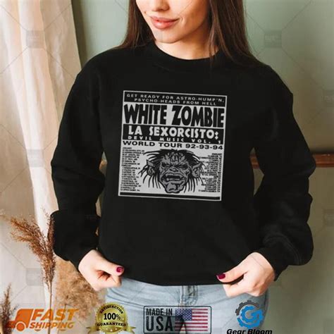 WHITE ZOMBIE t shirtS - Gearbloom