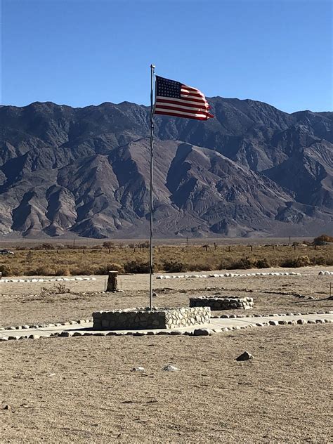 Manzanar | 48-star flag in the Manzanar internment camp. | Kevin Standlee | Flickr