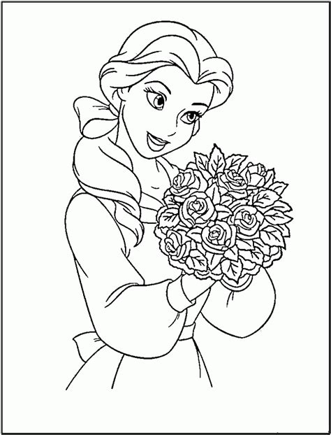 Disney Princess Free Printable Coloring Pages