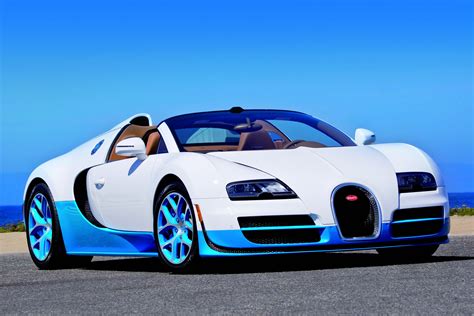 2012 Bugatti Veyron 16.4 Grand Sport Vitesse Bianco And New Light Blue Gallery 475178 | Top Speed