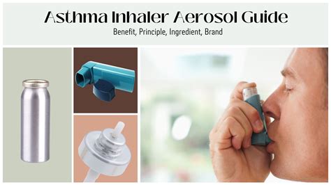 Guía de aerosoles para inhaladores para el asma: beneficio, principio ...