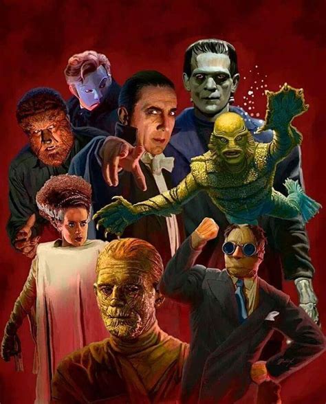 Universal Classic Monsters Art : "The Universal Classics" by Daniel ...