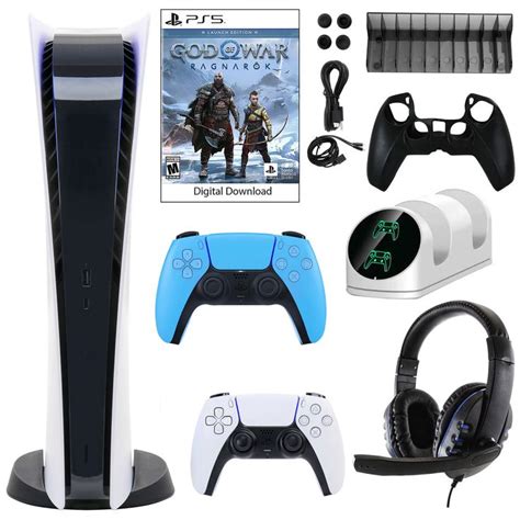 Sony PlayStation 5 Digital Console with Accessories Kit | Accessory ...