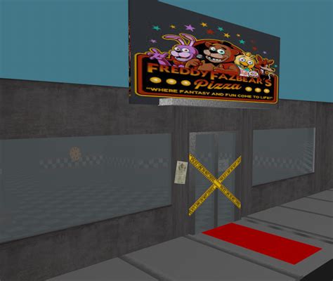 Freddy Fazbear Pizza Plex Map