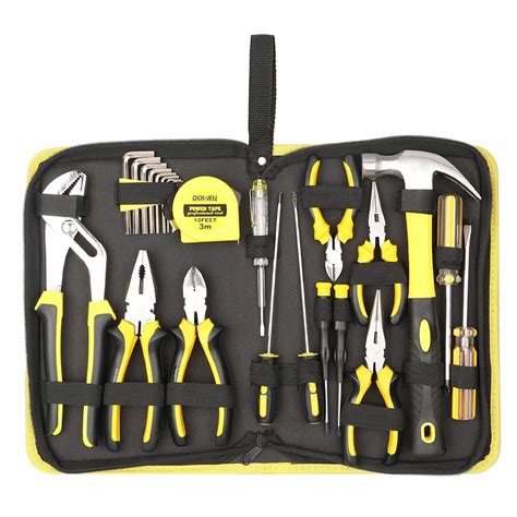 DOWELL 24 Pieces Homeowner Tool Set | Best First Apartment Products ...