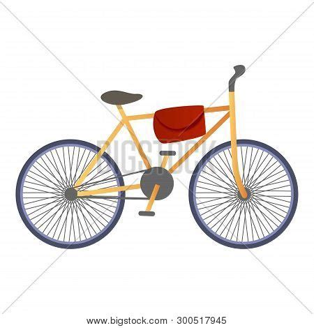 Postman Bike Icon. Vector & Photo (Free Trial) | Bigstock