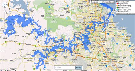 Queensland Floods Map