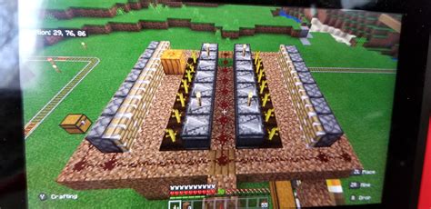 Pumpkin/Melon Farm - issue on Bedrock Switch - Help? (see comment below) : r/Minecraft