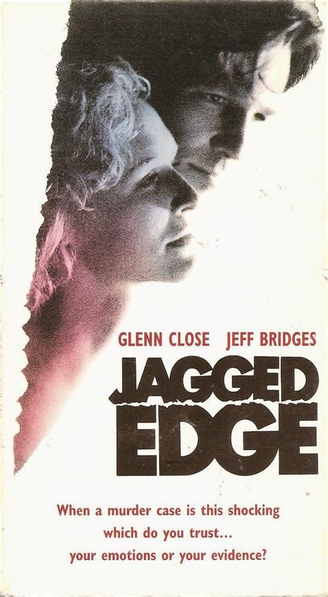 Jagged Edge (1985) | Classic movie posters, Movies to watch, Drama movies