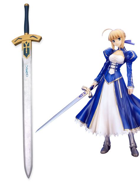 Fate stay night Saber Excalibur Cosplay Sword Wooden Weapons | cosercosplay.com