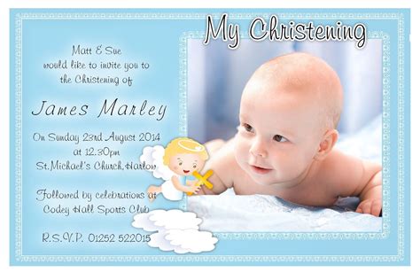 Free Christening Invitation Template Download | Baptism Regarding Free Chris… | Baby dedication ...