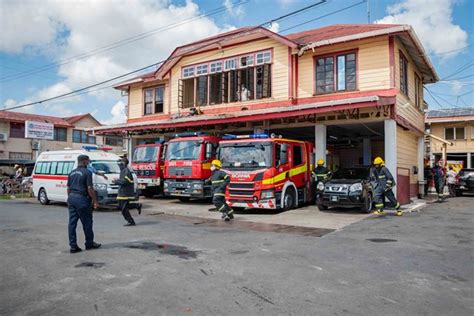 Guyana Fire Service conducts emergency response exercise – in observance of Fire Prevention Week ...