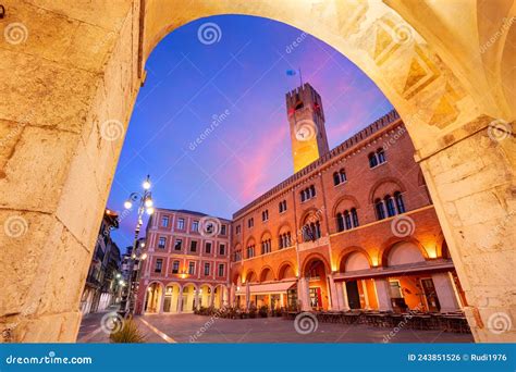 Treviso, Italy at sunrise. stock photo. Image of european - 243851526