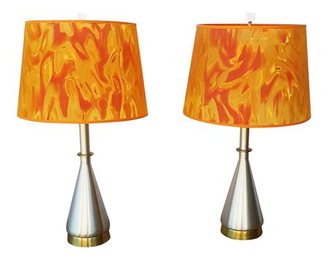 Mid Century Modern Table Lamps - A Pair on Chairish.com | Mid century ...
