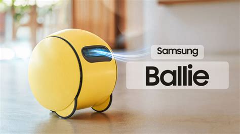 Check out Samsung's Ballie AI companion in our hands-on video at CES ...