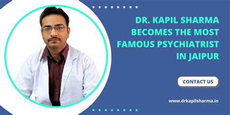 Dr. Kapil Sharma Becomes The Most Famous Psychiatrist in Jaipur