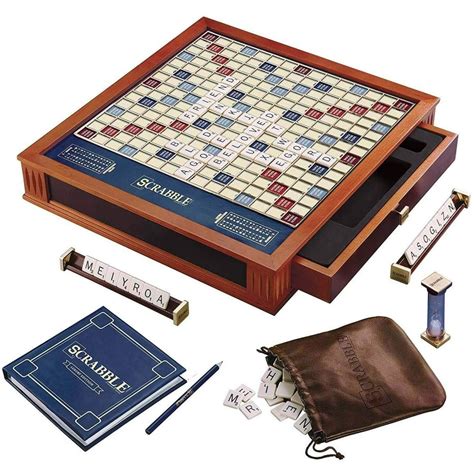 Scrabble Luxury Edition Board Game - Walmart.com - Walmart.com