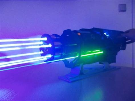 A Laser Gatling Gun: Science Fiction Villains Beware