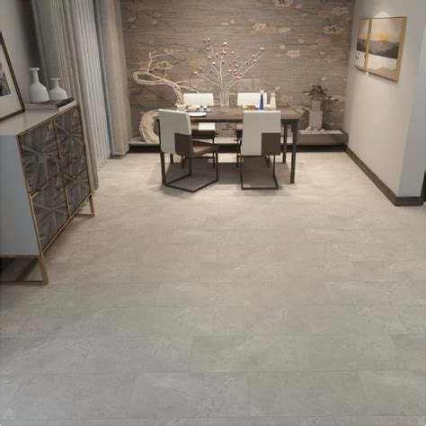 Taupe Marble Waterproof Vinyl Click LVT Tile Flooring | DFD